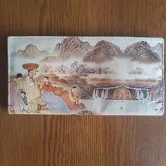 長財布 山水画 韓国風デザインのサムネイル