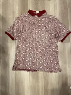 XLサイズ!! 極美品 グッチ ポロシャツ 鹿の子 GG柄 シェリーライン