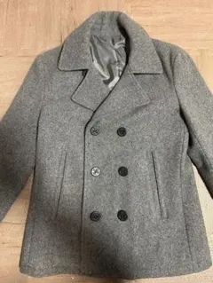 【美品】ユナイテッドアローズ BEAUTY&YOUTH グレー ピーコート M