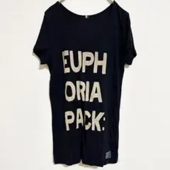 d010-8 リップスター　半袖Tシャツ　トップス　黒のサムネイル