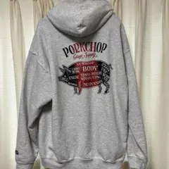 【大人気モデル】PORK CHOP ポークチョップ☆パーカー 入手困難 即完売品 大人気モデル】PORK CHOP ポークチョップ☆パーカー 入手困難 即