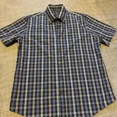 VICTORINOX チェック柄 半袖シャツ Mサイズのサムネイル