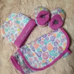 新品未使用 babyphat ベイビーファット ベビー 帽子 新生児 3点セット