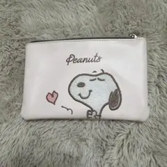 Peanuts スヌーピーポーチ ピンク