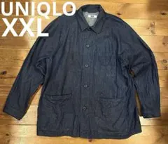 【XXL完売品】UNIQLO ユーティリティデニムジャケット（コットンリネン）