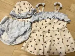 プティマイン、水着と帽子のセット