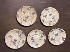 唐草 豆皿 5点セット豆皿②