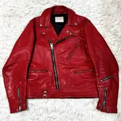 Lewis Leathers サイクロン　レッド　36 GENUINE HIDE