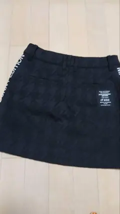 ★新品★マスターバニーエディション 千鳥格子 ショートパンツ ブラック 00 ☆新品☆マスターバニーエディション 千鳥格子 ショートパンツ