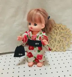 ハンドメイドメルちゃん服 浴衣No.81のサムネイル