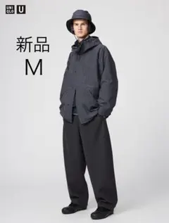 UNIQLO U ブラッシュドスウェットワイドパンツ ダークグレー M 25AW