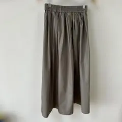 値下げ 美品 チャオパニックティピー ロングスカート グレー