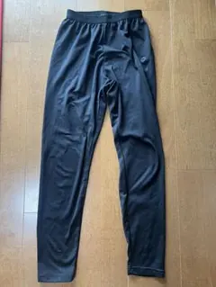 hummel ブラック インナータイツ　150 防寒　裏起毛