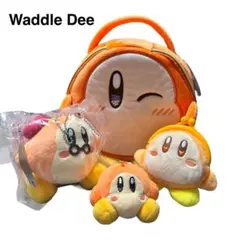 【新品】ワドルディ バニティポーチ ミニプラがまぐち ぬいぐるみセット