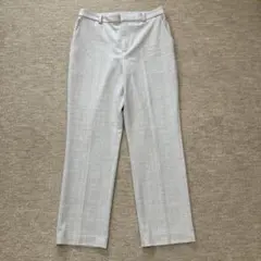 ユニクロ　スマートアンクルパンツ(グレンチェック) Lサイズ