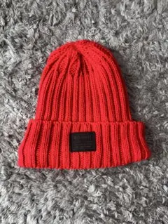 ELEMENT 赤 ニット帽