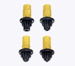 BX-00 ビットセット F/T/B/N ゴールド×ブラック・ベイブレードX