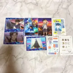 名探偵コナン グッズまとめ売り（フォトカード・ステッカー・トランプ他）