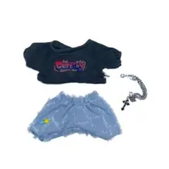 10cm20cmぬいぐるみ用 着せ替え服 ぬい服 ロックボーイ 3点セット