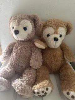 ディズニー ダッフィーシェリーメイ　ぬいぐるみ 2体セット