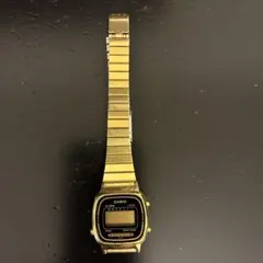 CASIO デジタル腕時計 ゴールド　チープカシオ