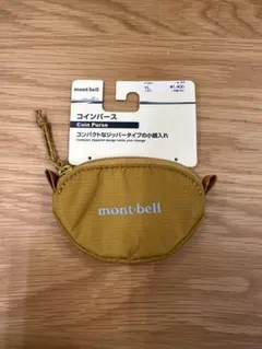 mont-bell コインパース イエロー 新品