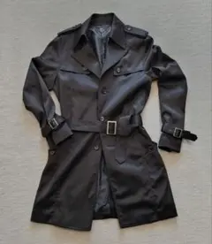 T.S.U FAREAST ブラックトレンチコート