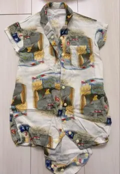 ダンボ 半袖ロンパース