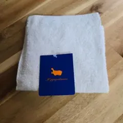 Hippopotamus タオルハンカチ ホワイトのサムネイル