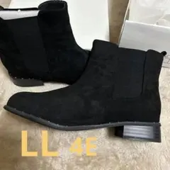 最終お値下げ！新品☆大きいサイズ☆ショートブーツ☆ニッセン　LL 4E