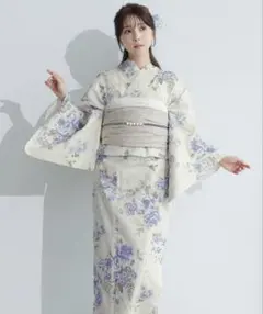 Dita 浴衣 はんなり白花しらべ Dita 浴衣 はんなり白花しらべ - メルカリ