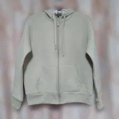 ワークマン女子　スウェットパーカー　ジッパー式　Mサイズ　ベージュ