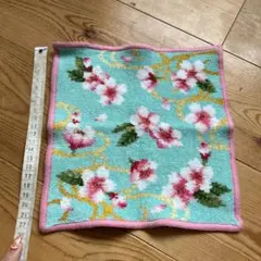 フェイラー　ハンカチ　桜　ブロッサム　FEILER 春　可愛い　ピンク　花柄