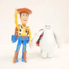 トランスフォーム ウッディ ベイマックス フィギュア セット ベイマックス ・ウッディ トランスフォーム・ビークル TDR限定品