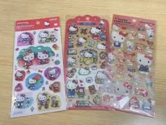 ハローキティ シール 3点セット ポップデコパーティー クリアキャンディシール