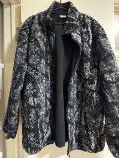 nowant フリースジャケット XL ブラック・グレー