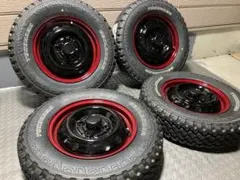 軽トラ•軽バン145/80r12 送料込26年製 ホワイトレター ４本セットのサムネイル