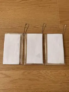 クリアケース キーホルダー 3個セット