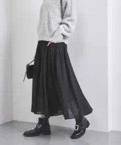 ビアズリー チュールレイヤースカート フリーサイズ ブラックBEARDSLEY