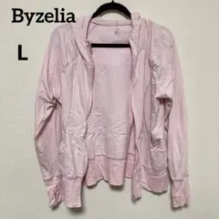 Byzelia 海外古着✨ピンク フード付き