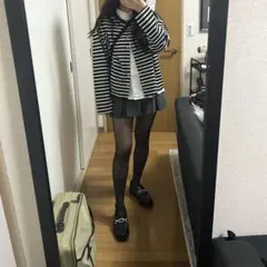 ZARA プリーツスカート キュロット グレー Sサイズのサムネイル