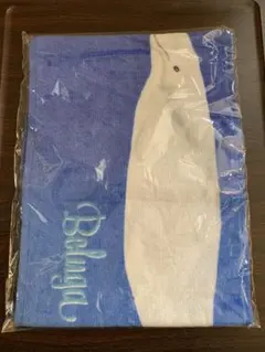 クジラデザイン マフラータオル Beluga (鴨川シーワールド？)
