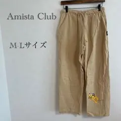 Amista Club ベージュ M-Lサイズ カジュアルパンツ　コーデュロイ