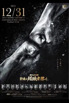 RIZIN師走の超強者祭り 公式ポスター B2サイズ / 拳 Ver. 朝倉未来 RIZIN師走の超強者祭り 公式ポスター B2サイズ - メルカリ