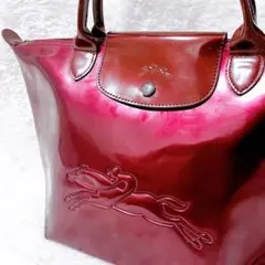 【エレガンス&梅雨に向けて】LONGCHAMP ロンシャントート ボルドー 美品