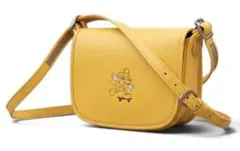 極美品 COACH Disney ミッキー パトリシアサドル23 レザーバッグ 