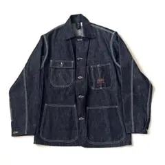 希少 美品 00's 初期 オールド ステューシー デニム カバーオール 濃紺