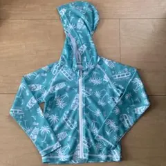 キッズ　ラッシュガード　サーフ柄