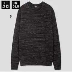 UNIQLOコットンスラブクルーネックセーター（長袖） 美品