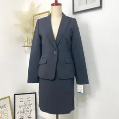 新品 美ライン レディース 洗える ストレッチ スーツ ブラック